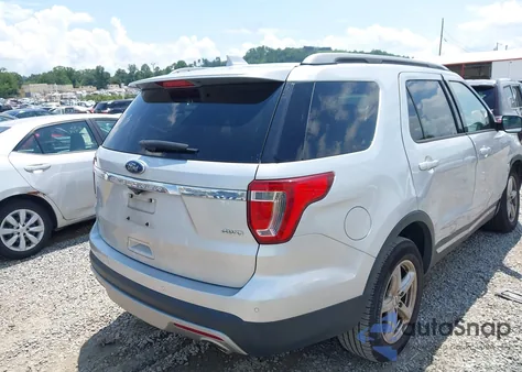 2017 Ford Explorer Xlt из США, поврежденный, VIN 1FM5K8D8XHGE31622